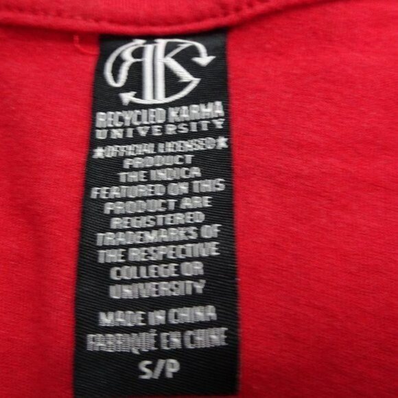 NCAA Ohio State Buckeyes Brutus Red L/S Shirt Size Small - Picture 2 of 6